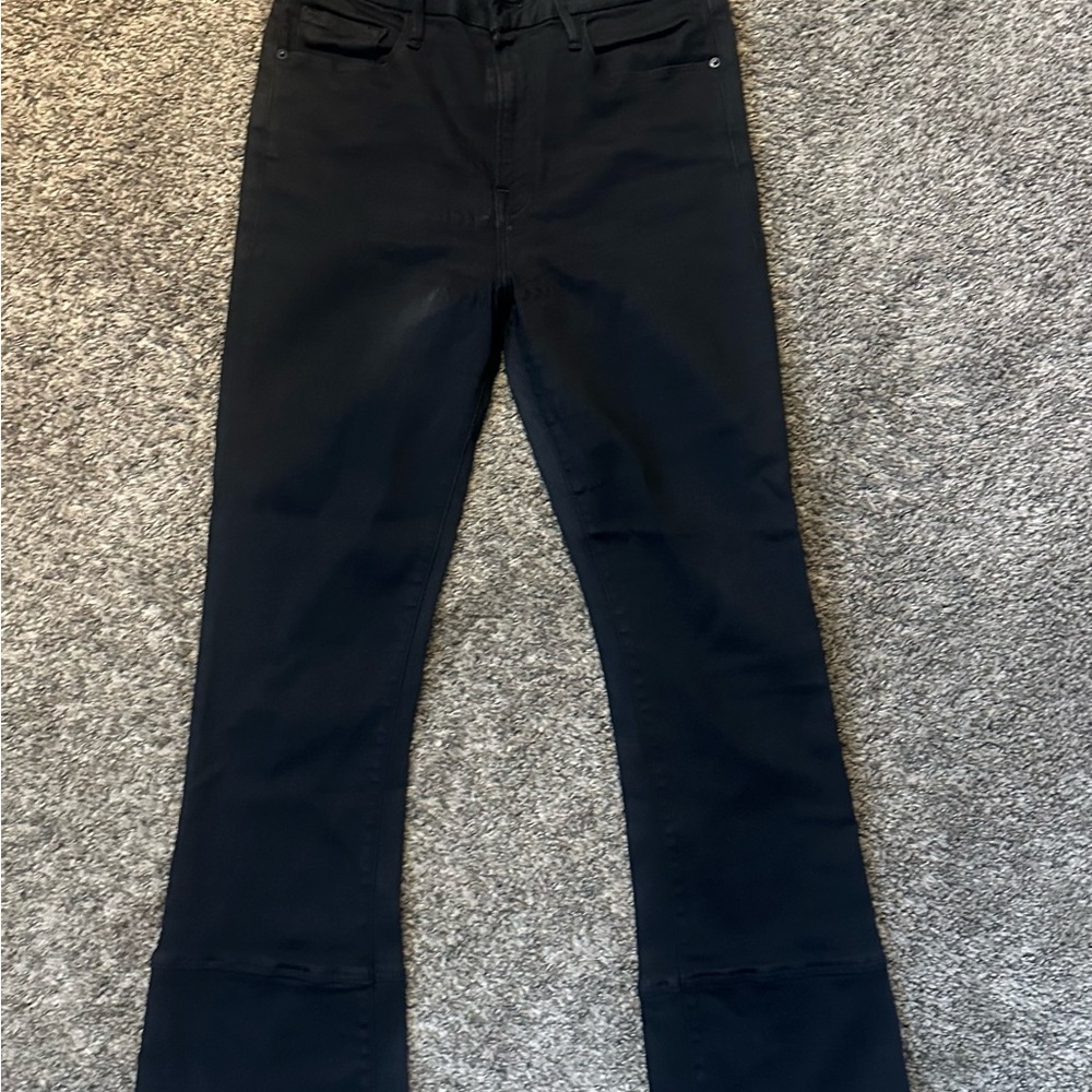 Frame Denim Midnight Mini Bootcut Jeans